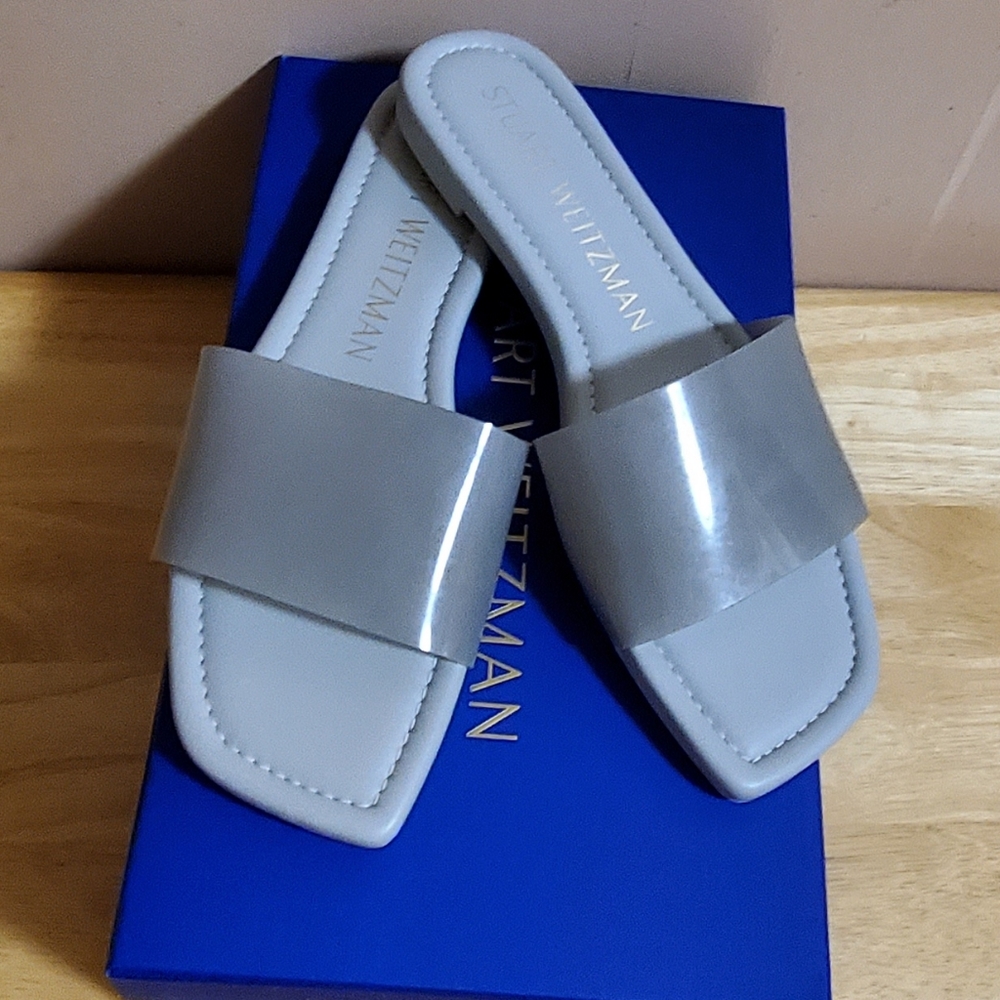 Stuart weitzman summer slide sandals